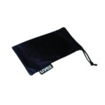 BAG GOGGLES SATIN BLACK WITH CORD
