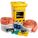 SPILL KIT OIL 190L CAPACITY IN 240L WHEELIE BIN OSRK-190 3M