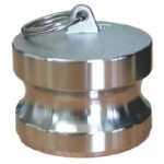 CAMLOCK MALE DUST PLUG (S/STEEL) TYPE DP 75MM (3)