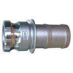 CAMLOCK MALEXHOSEBARB (S/STEEL) TYPE E 75MM (3)