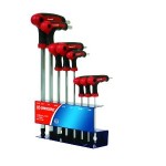 HEX KEY SET T-HANDLE BALL POINT IMPERIAL 10 PIECE CRESCENT