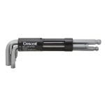 ALLEN KEY SET LONG BALL POINT IMPERIAL 8 PIECE CRESCENT