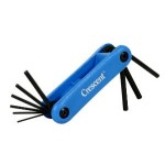 ALLEN KEY SET FOLDING IMPERIAL 9 PIECE CRESCENT