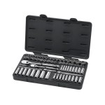 SOCKET SET 1/4 & 3/8DR DRIVE AF METRIC 68 PCE GEARWRENCH