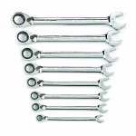 SPANNER SET COMBINATION ROE RATCHET REVERSIBLE SAE 8 PCE GEARWRENCH
