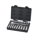 SOCKET SET 3/8DR METRIC 24 PCE GEARWRENCH