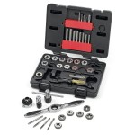 TAP AND DIE RATCHETING SET SAE 40 PIECE