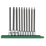 TORX SOCKET BIT SET 1/4- 3/8DR 10 PCE GEARWRENCH