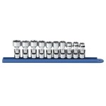 FLEX SOCKET SET 10 PIECE 3/8 DRIVE METRIC