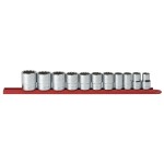 SOCKET SET 1/2DR AF 12 PCE GEARWRENCH