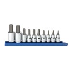 SOCKET BIT SET 3/8 & 1/2DR METRIC 10 PCE GEARWRENCH