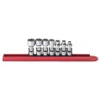 FLEX SOCKET SET 7 PIECE 1/4 DRIVE 6PT IMPERIAL