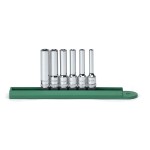 TORX SOCKET SET EXTERNAL DEEP 1/4DR 6 PCE GEARWRENCH
