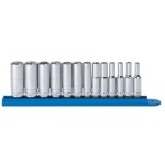 SOCKET SET DEEP 1/4DR METRIC 13 PCE GEARWRENCH