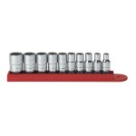 SOCKET SET 1/4DR AF 12PT 10 PCE GEARWRENCH