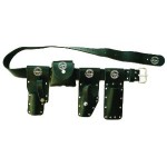 RIGGERS BELT BLACK HIDE LEATHER AUSTRALIA MADE