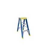 LADDER DOUBLE SIDED PRO FIBREGLASS DS 3 PUNCHLOCK 0.9M 150KG AS1892 BAILEY