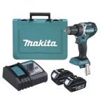 DRILL DRIVER KIT 18V BRUSHLESS HEAVY DUTY COMPACT DDF484RFE MAKITA