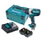 IMPACT WRENCH 3/4 DR KIT 18V 5.0AH BRUSHLESS DTW1001RTJ MAKITA