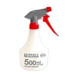 SPRAY BOTTLE PLASTIC TRIGGER VITON SEALS 500ML SJ-P723 S&J