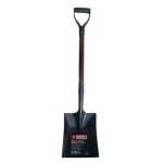 SHOVEL SQUARE MOUTH PLASTIC DEE HANDLE CS HEAD TIMBER SJ-CGSH1