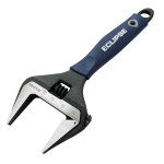 ADJUSTABLE WRENCH WIDE JAW 150MM ECLIPSE