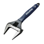 ADJUSTABLE WRENCH WIDE JAW 200MM ECLIPSE