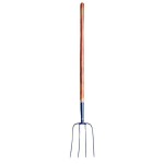 FORK - MANURE- LONG TIMBER HANDLE