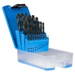 DRILL BIT SET HSS BLUE IMPERIAL 1/16 - 3/8 X 1/64 21 PIECE SUTTON