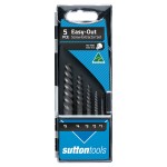 SCREW EXTRACTOR M603 S15 SET 5PCE 1 5 SUTTON