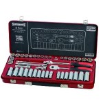 SOCKET SET 3/8DR METRIC AF 43 PCE SIDCHROME