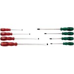 SCREWDRIVER SET THRU TANG 8 PIECE SIDCHROME