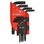 TORX KEY SET 9 PIECE SIDCHROME