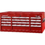 CHEST TOP TRIPLE BANK 15 DRAWERS SIDCHROME