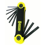 ALLEN KEY SET FOLDING IMPERIAL 9 PIECE STANLEY