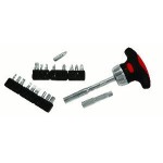 TEE HANDLE RATCHETING SCREWDRIVER SET 21 PIECE SIDCHROME