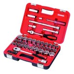 SOCKET SET 1/2DR METRIC AF BLOWMOULD 61 PCE SIDCHROME