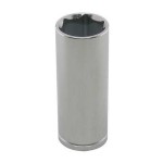 SOCKET DEEP 1/2DR X 3/4 12PT SIDCHROME