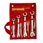 SPANNER SET FLARE NUT AF 4 PIECE SIDCHROME