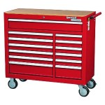 CABINET ROLLER WIDEBODY 13 DRAWER SIDCHROME