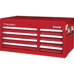 CHEST TOP WIDEBODY 8 DRAWER SIDCHROME