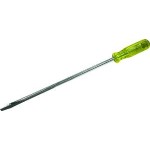 SCREWDRIVER ACETATE HANDLE THRU-TANG SLOTTED NO.6 X 150MM