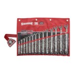 SPANNER SET COMBINATION ROE 14 PIECE METRIC 440 SERIES SIDCHROME