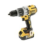 DRILL/DRIVER KIT 18V XR LI-ION BRUSHLESS XRP 3 SPEED DCD996P2-XE DEWALT