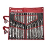 SPANNER SET COMBINATION ROE 24 PIECE METRIC / AF 440 SERIES SIDCHROME