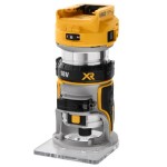 ROUTER 8MM 18V XR LI-ION BRUSHLESS BARE DCW600N-XJ DEWALT