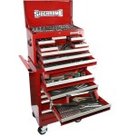 TOOL KIT 250 PIECE METRIC / AF 7 DRAWER ROLLER CABINET & 8 DRAWER CHEST SIDCHROME