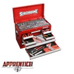 TOOL KIT 176 PIECE METRIC / AF 8 DRAWER CHEST SIDCHROME