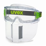 GOGGLES CLEAR A/F ACETATE & P/C MOUTH VISOR