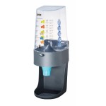 EARPLUGS DISPENSER BLUE BASE CLEAR JAR EMPTY